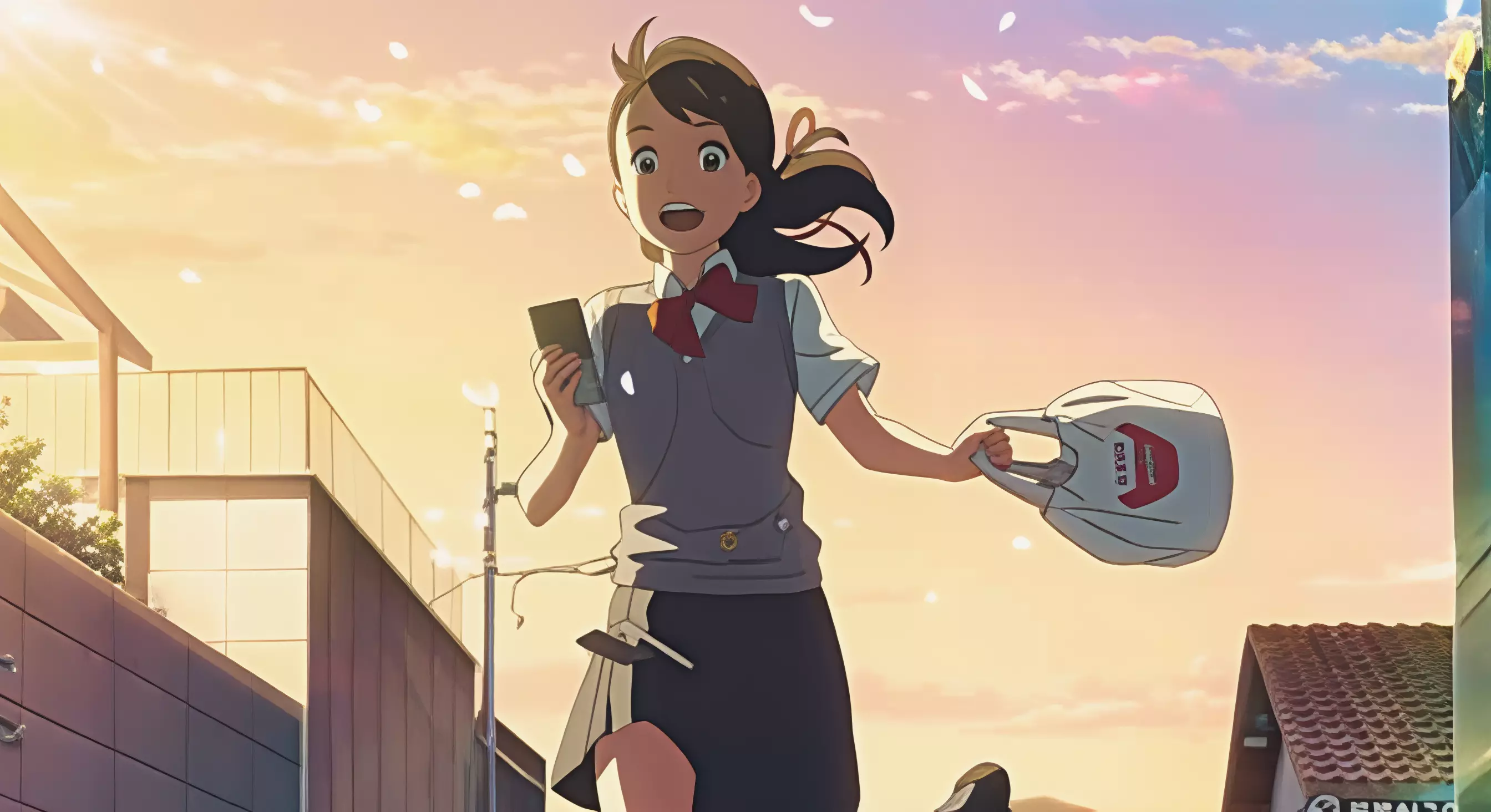 Anime artwork after upscale