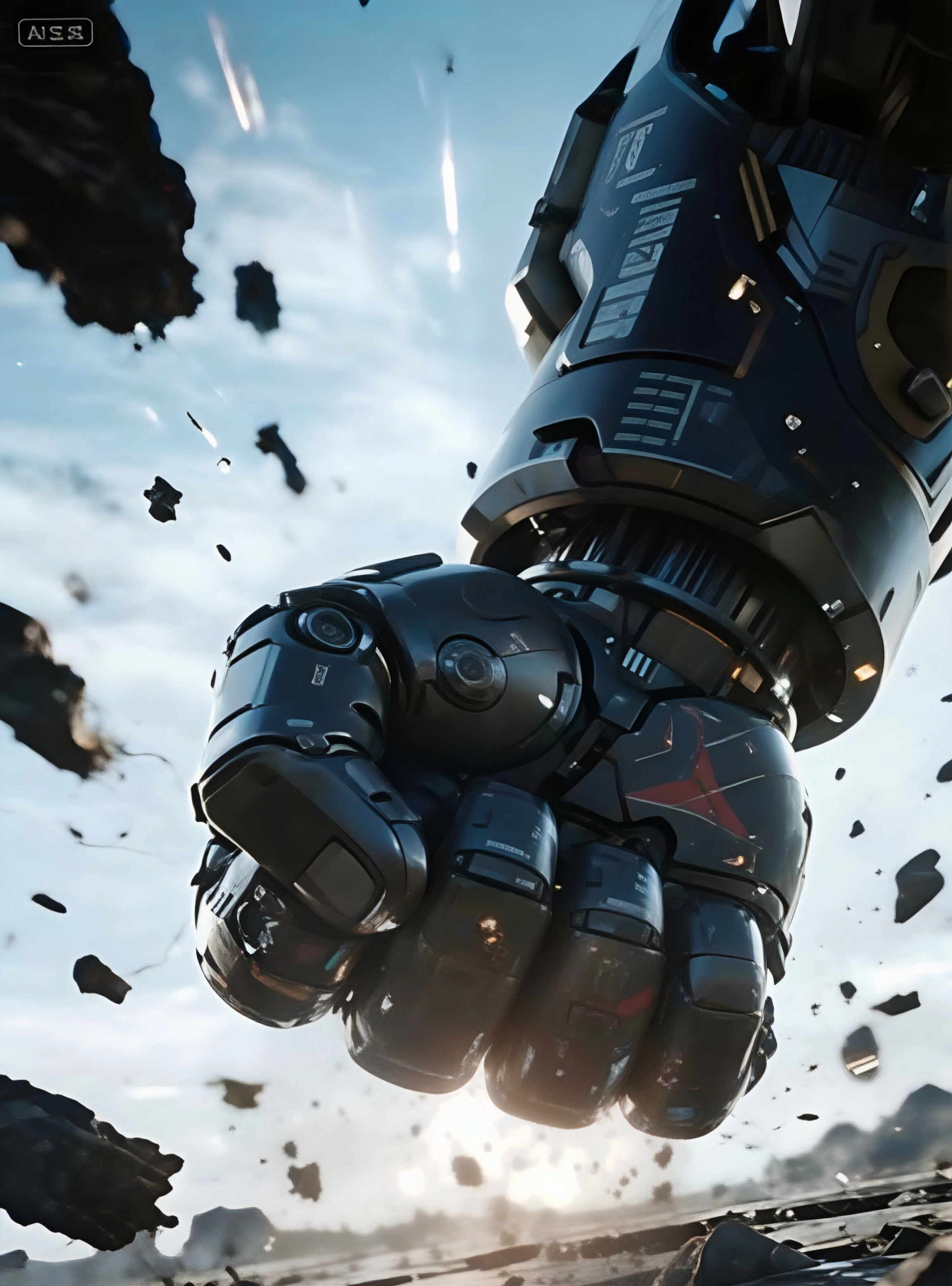 Landscape image after enhancement